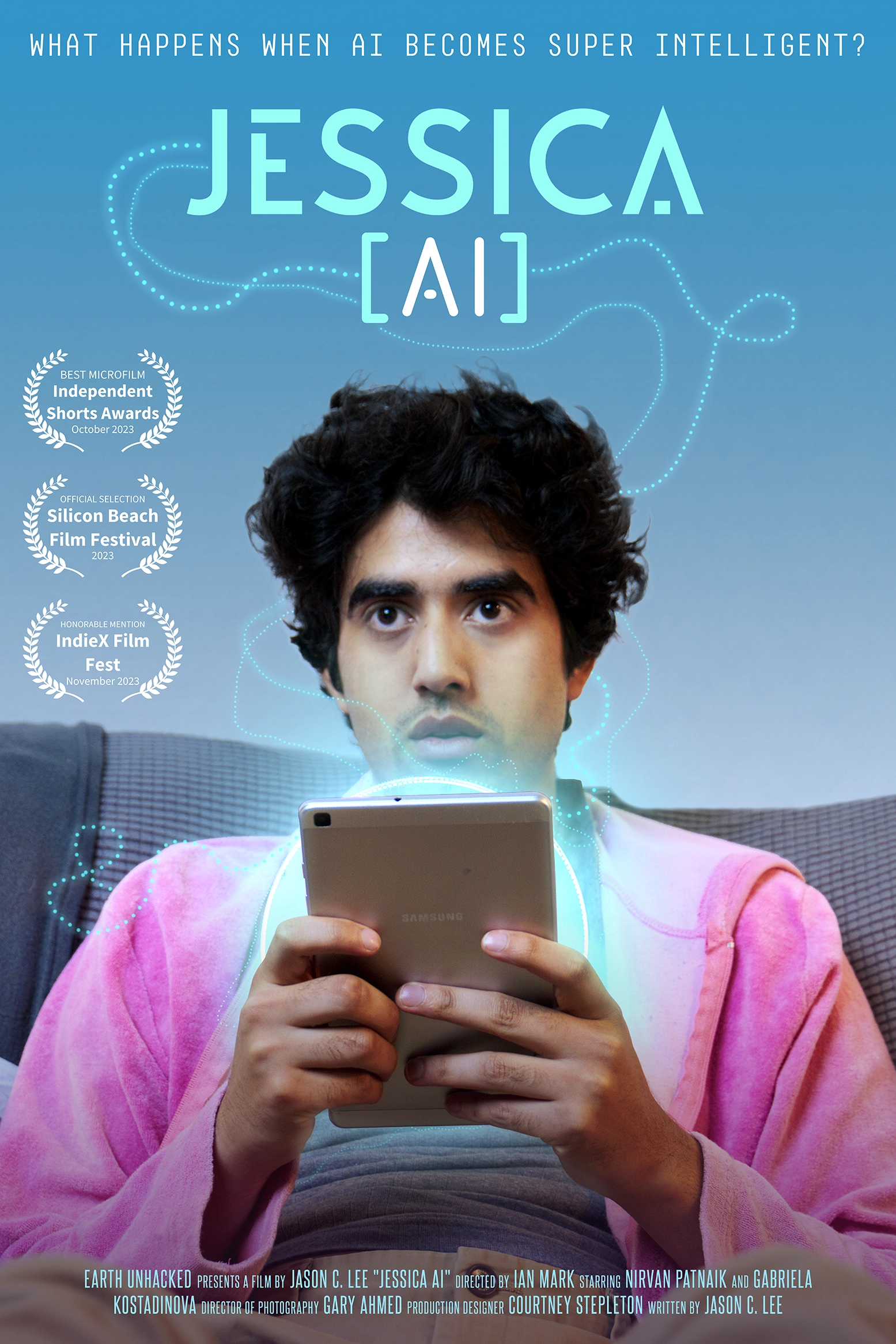 Short Film Poster for Jessica AI