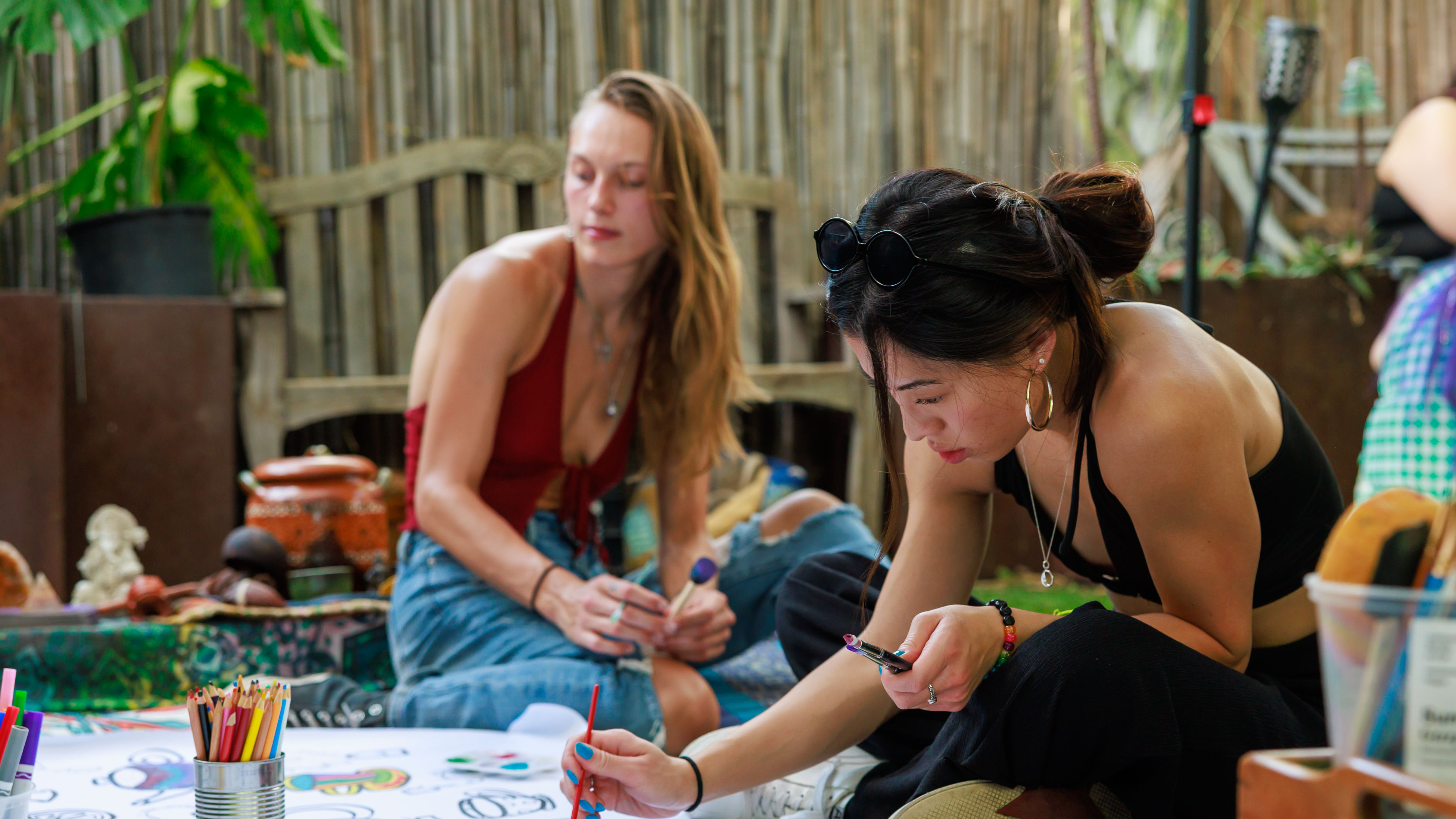 Garden Party LA Coloring Group